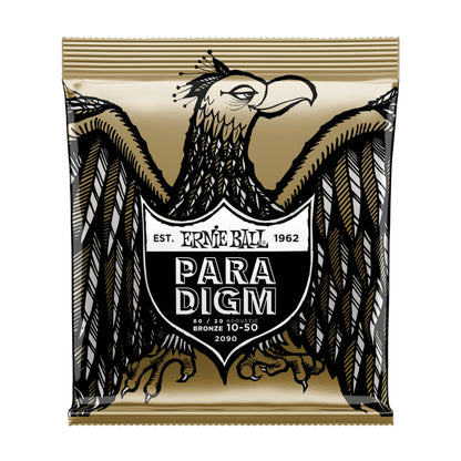 Ernie Ball P02090 Paradigm 80/20 Bronze Extra Light Acoustic Strings 10-50