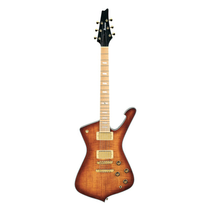 Ibanez IC420MFM-CML Electric Guitar | Caramel Burst Gloss