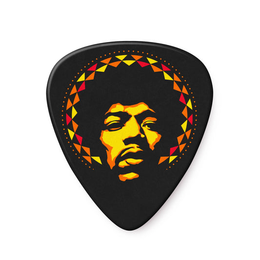 Dunlop JHP16HV Jimi Hendrix Aura Mandala Picks – Heavy