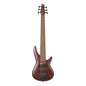 Ibanez SR506E-BM 6-String Bass Guitar | Brown Mahogany