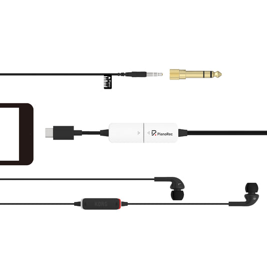 Korg PIANOREC Digital Piano Recording Tool | 24-Bit