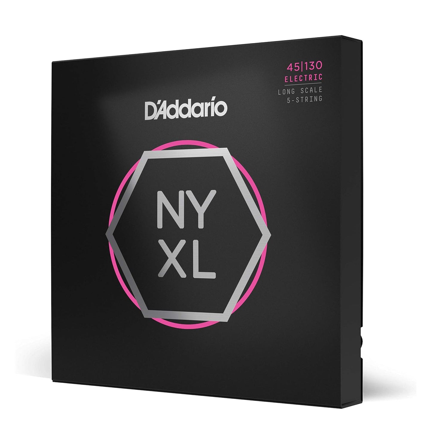 D'Addario NYXL45130 NYXL 5-String Bass Guitar Strings 45-130