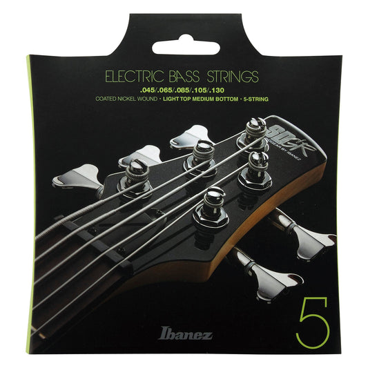 Ibanez IEBS5C – 5-String Bass Strings | Light Top Medium Bottom