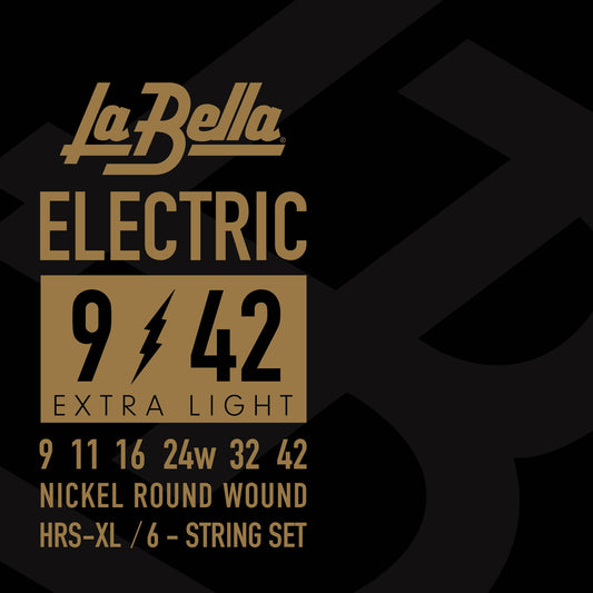 LaBella HRS-XL Electric Guitar Strings | Extra Light 009-042