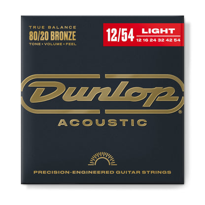 Dunlop DAB1254 Acoustic Guitar Strings 12-54