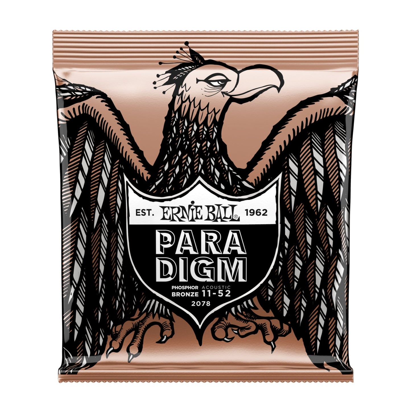 Ernie Ball P02078 Paradigm Phosphor Bronze Light Acoustic Strings 11-52