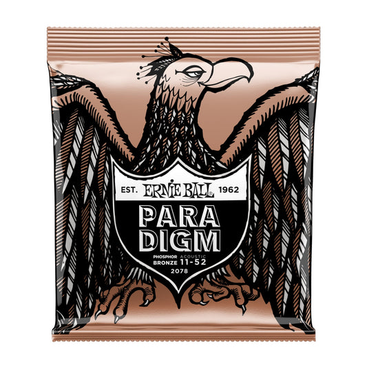 Ernie Ball P02078 Paradigm Phosphor Bronze Light Acoustic Strings 11-52