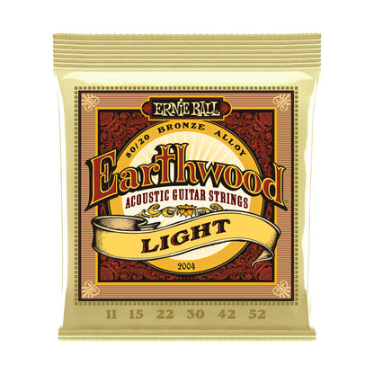 Ernie Ball P02004 Earthwood Light Acoustic Strings 11-52