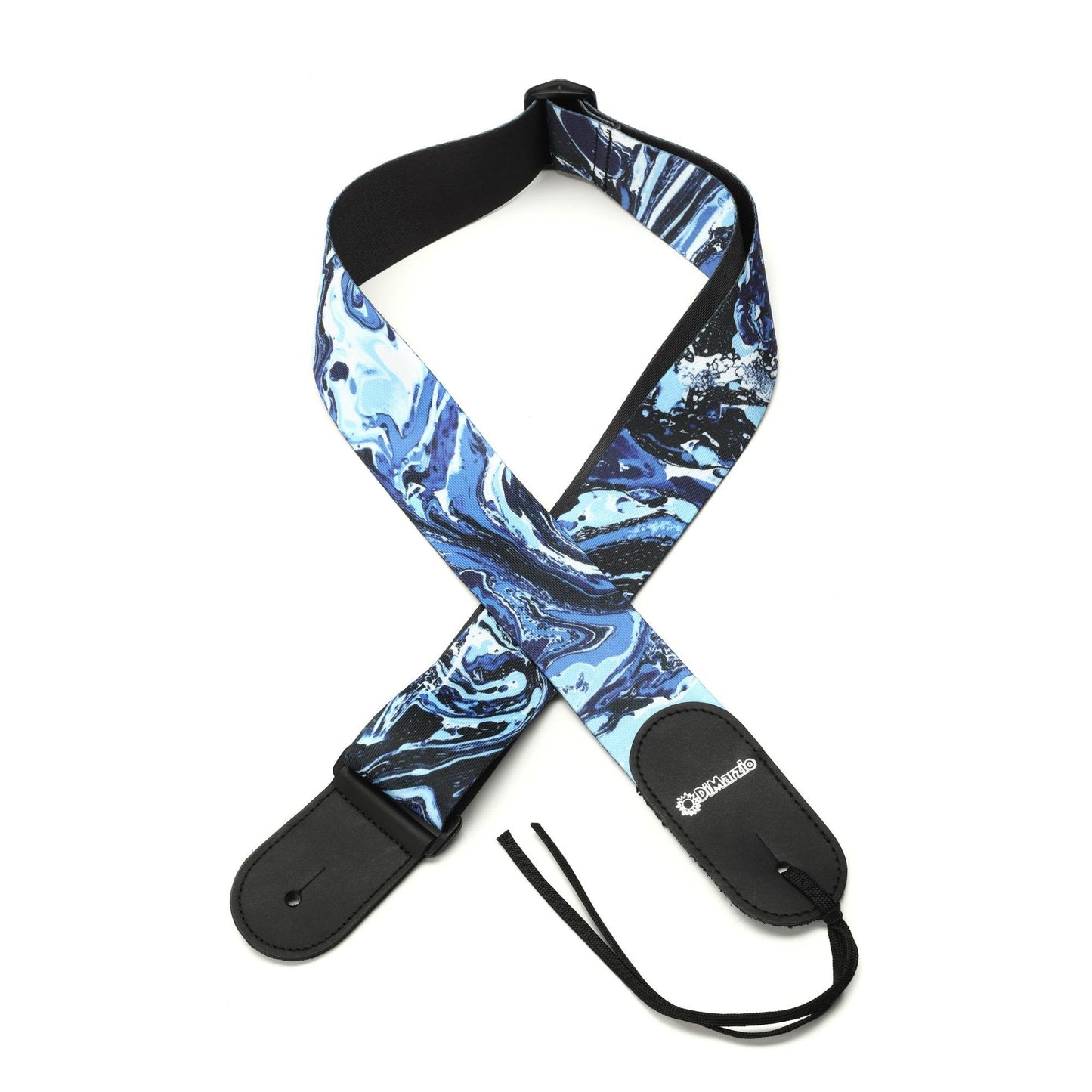 DiMarzio DD3140 Steve Vai Microfiber Guitar Strap | Blue Universe