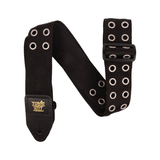 Ernie Ball P05397 Premium Rivet Guitar Strap Hole Lotta Metal Silver