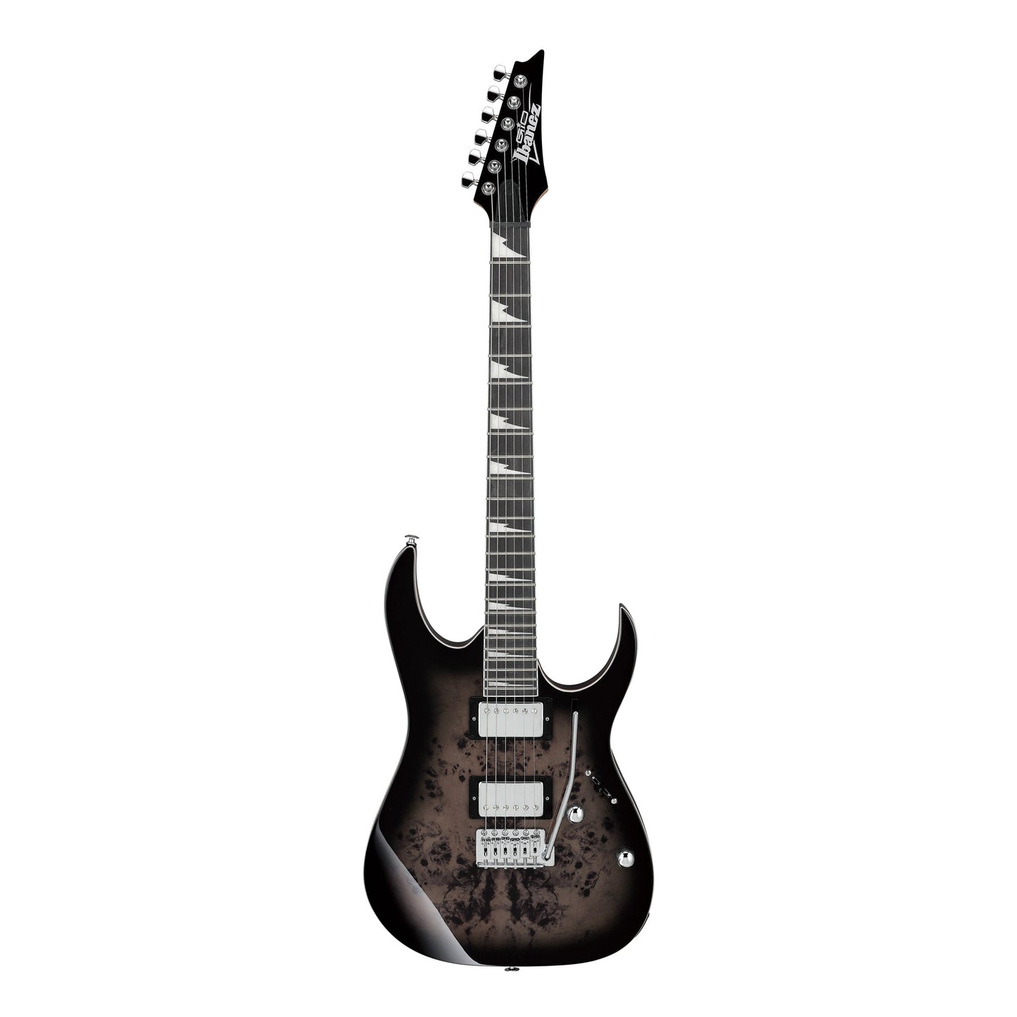 Ibanez GRG220PA1-BKB GIO Electric Guitar | Transparent Brown Black Burst