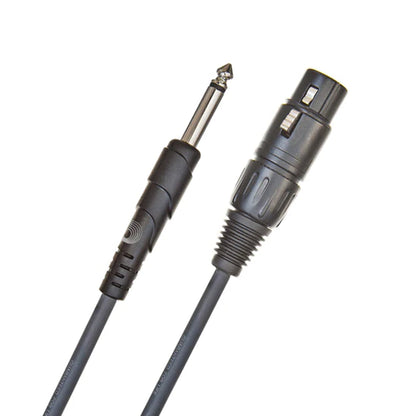 D'Addario PW-CGMIC-25 Classic Series XLR to 1/4-Inch Mic Cable 25ft