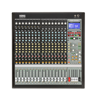 Korg MW-2408-BK | 24-Channel Analogue Mixing Console