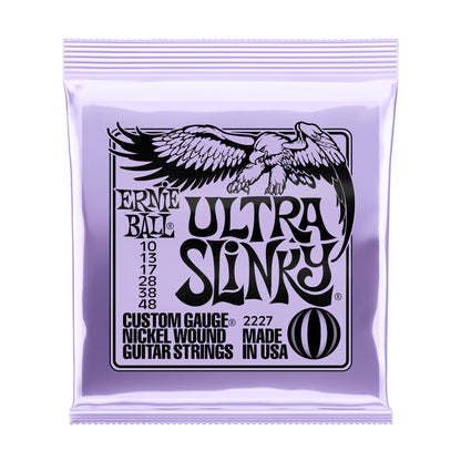 Ernie Ball P02227 Ultra Slinky Nickel Wound Electric Strings 10-48