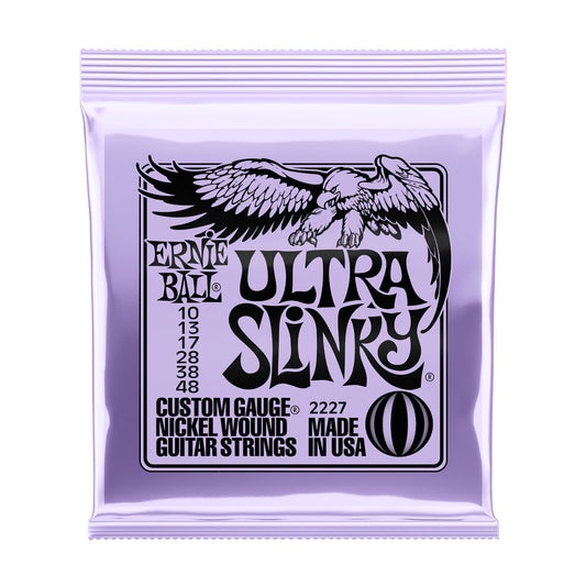 Ernie Ball P02227 Ultra Slinky Nickel Wound Electric Strings 10-48