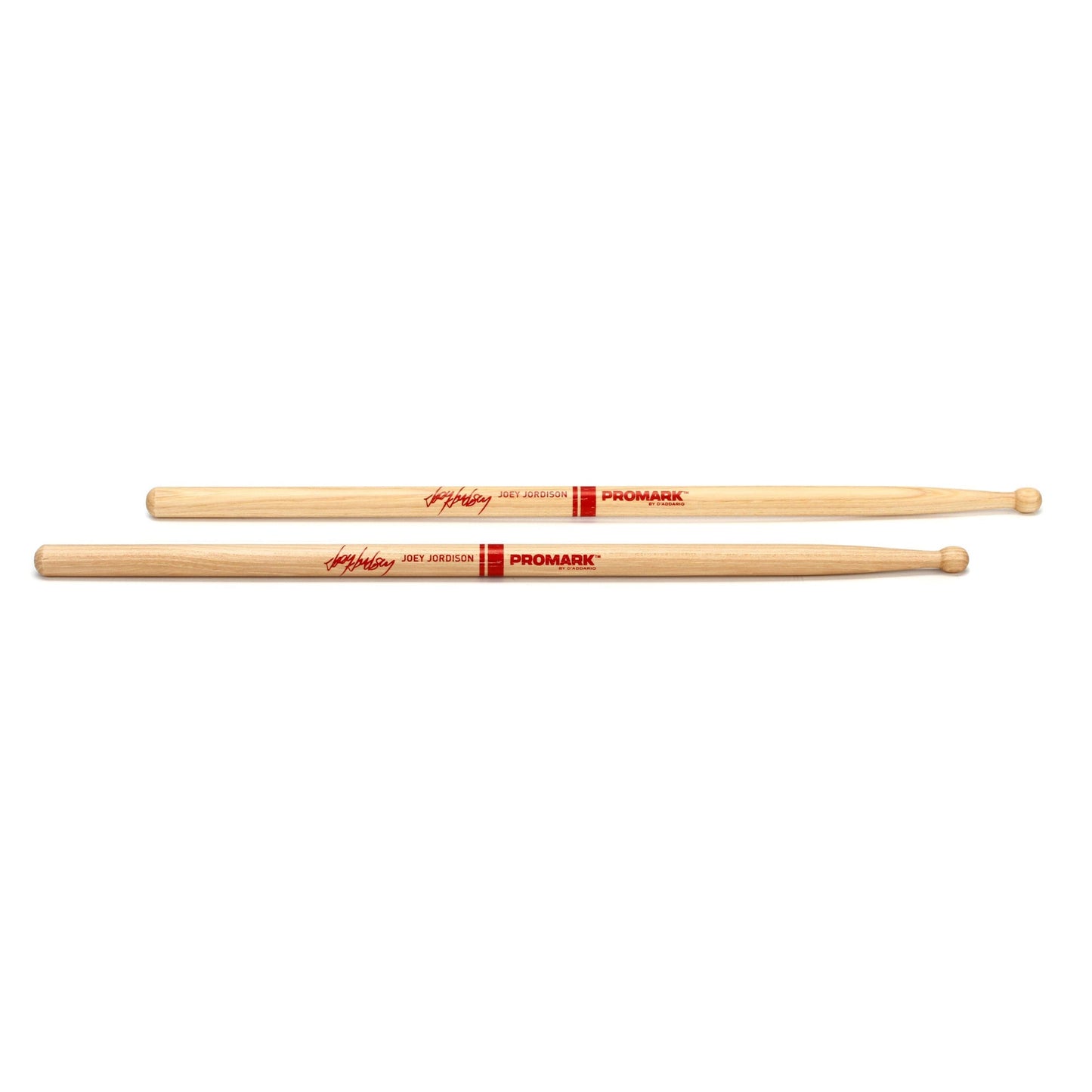 Promark TX515W Hickory 515 Joey Jordison Signature Drumsticks | Slim Neck | Wooden