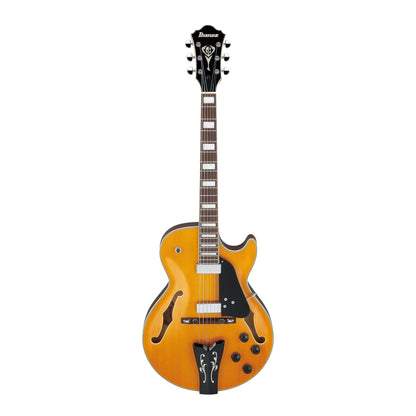 Ibanez GB10EM-AA Hollow Body Electric Guitar | Antique Amber