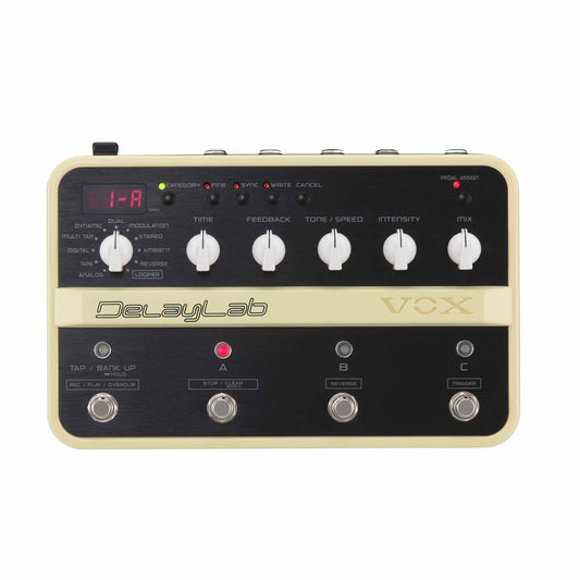 VOX  DELAYLAB – Digital Delay Pedal | 30 Types & Looper