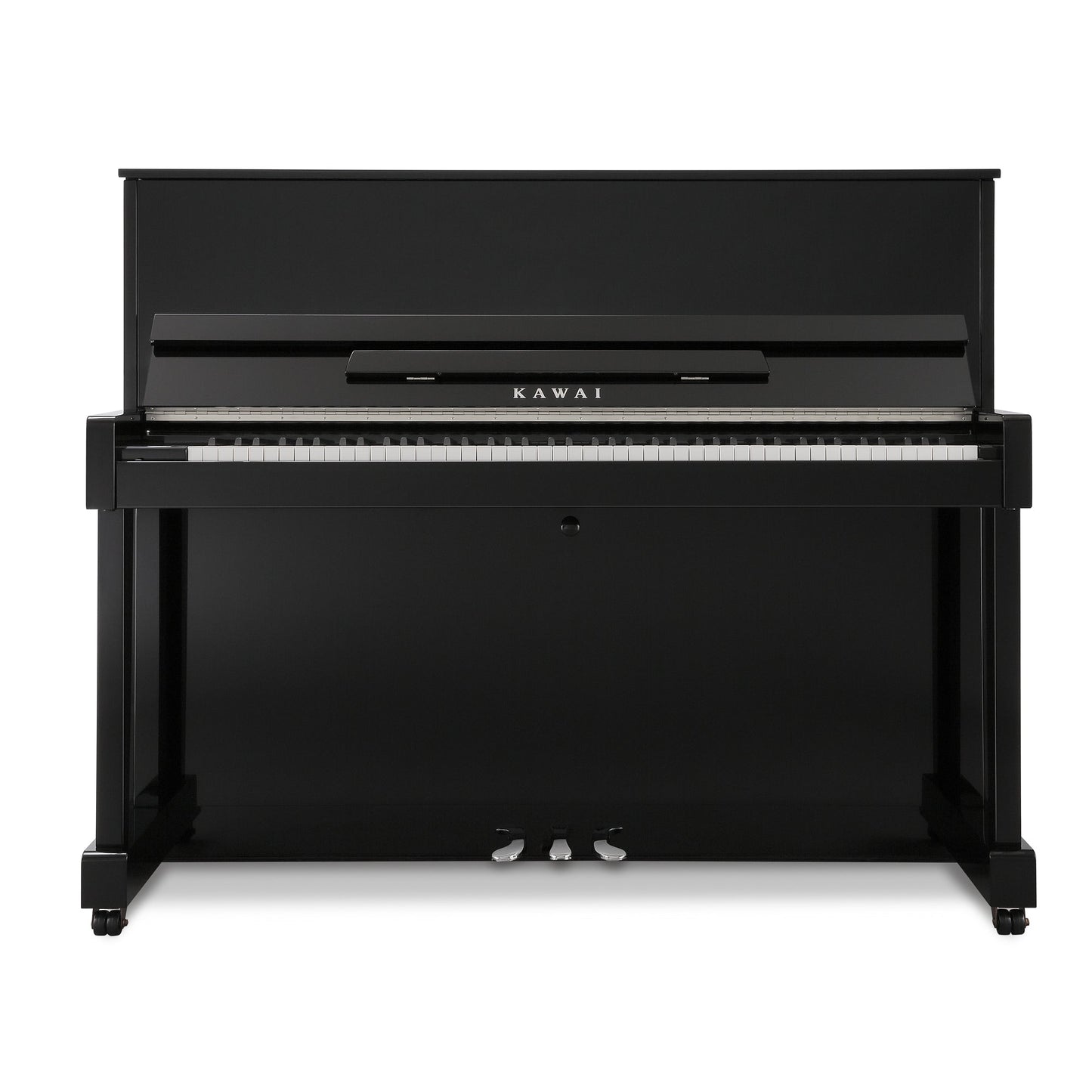 Kawai ND-21 Upright Piano With Bench | Ebony Polish
