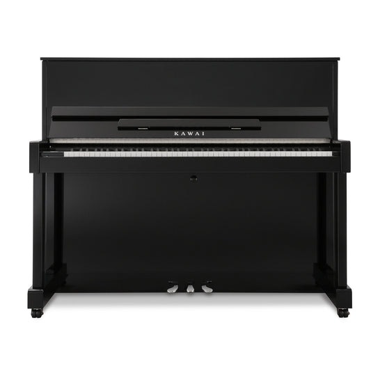 Kawai ND-21 Upright Piano With Bench | Ebony Polish