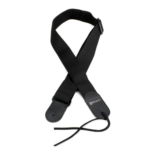 DiMarzio DD3100EBK Elastic Guitar Strap | Black Elastic