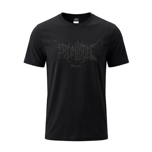 Ibanez IBAT011XL – Iron Label T-Shirt | Size XL | Black