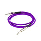 DiMarzio EP1710SSP Braided Guitar Cable Straight 10ft | Purple