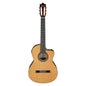 Ibanez GA6CE-AM GA Series Cutaway Classical Acoustic Electric Guitar | Spruce Top | Sapele Back & Sides | Purpleheart Fretboard | Amber High Gloss