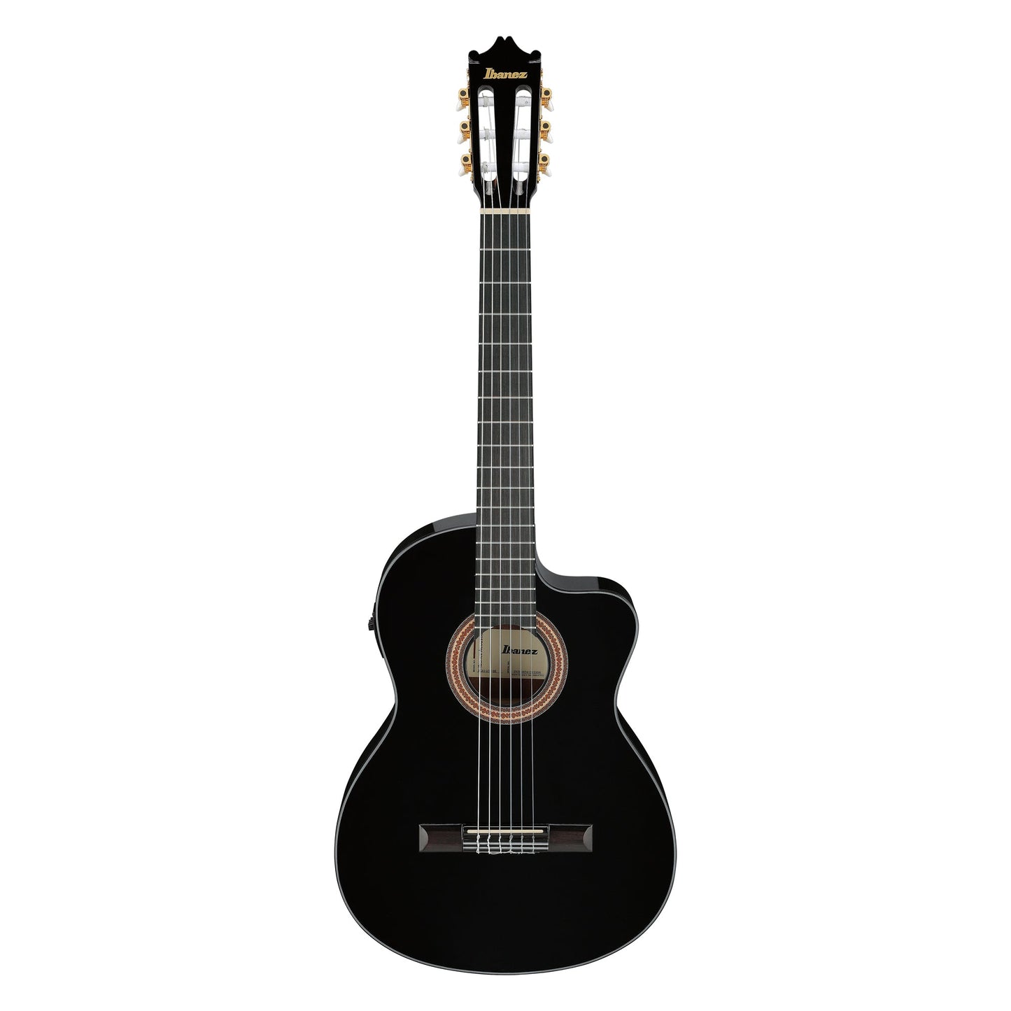 Ibanez GA11CE-BK Classical Electric Guitar | Black High Gloss