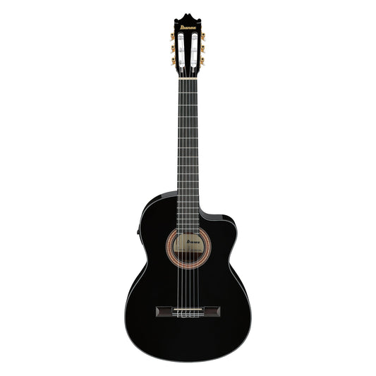 Ibanez GA11CE-BK Classical Electric Guitar | Black High Gloss
