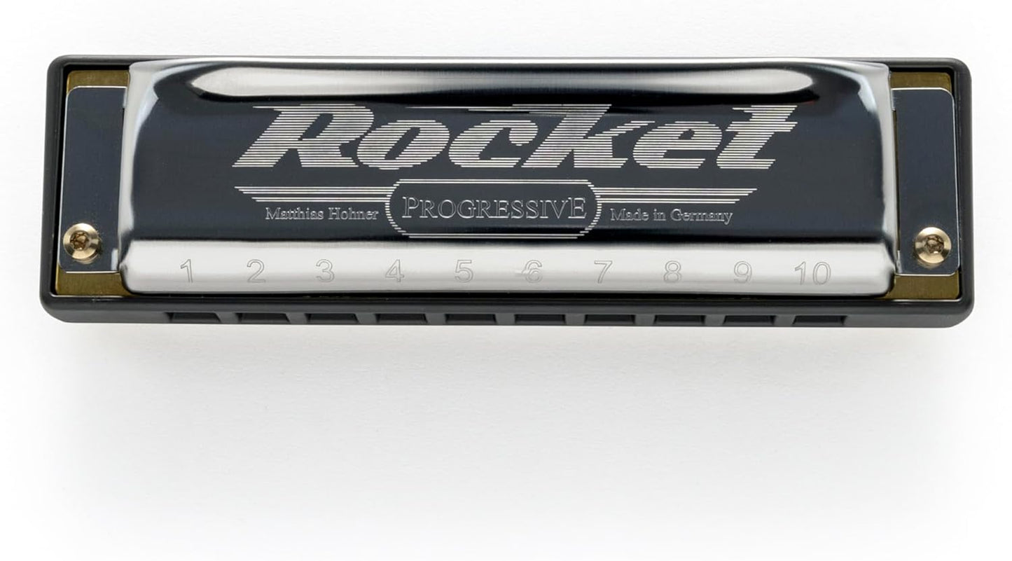 Hohner Rocket – Diatonic Harmonica | Key G Major | Grey