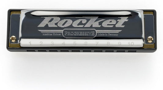 Hohner Rocket – Diatonic Harmonica | Key G Major | Grey