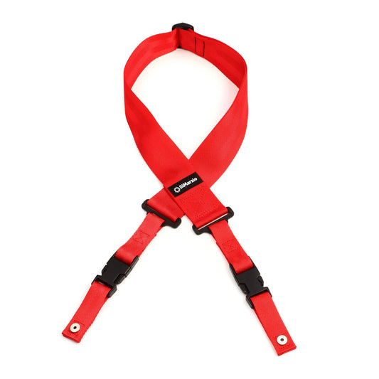 DiMarzio DD2200RD Nylon ClipLock Guitar Strap | Red