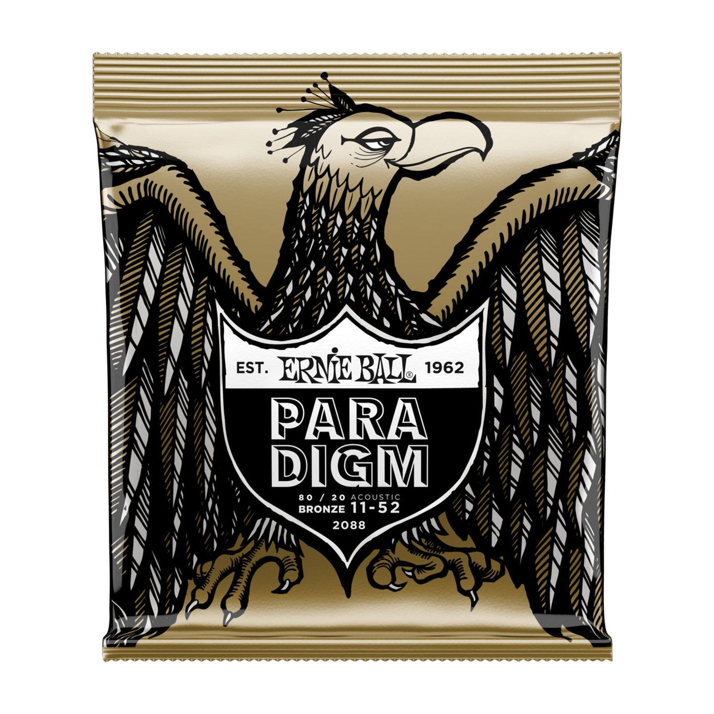 Ernie Ball P02088 Paradigm 80/20 Bronze Light Acoustic Strings 11-52