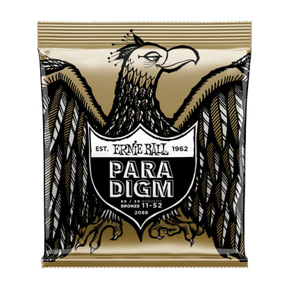 Ernie Ball P02088 Paradigm 80/20 Bronze Light Acoustic Strings 11-52