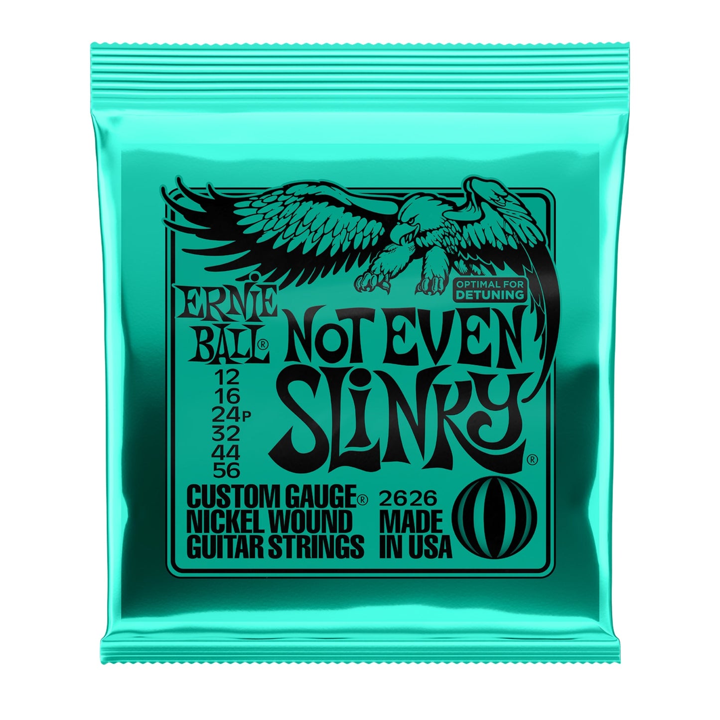 Ernie Ball P02626 Not Even Slinky Nickel Wound Electric Strings 12-56