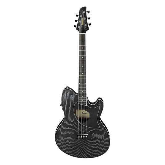 Ibanez TCM50-GBO - Acoustic Electric Guitar | Galaxy Black Open Pore