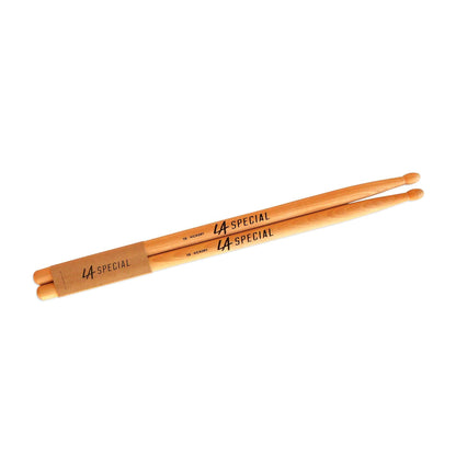 Promark LA5BW LA Special 5B American Hickory Drumsticks | Oval Wood Tip | Wooden