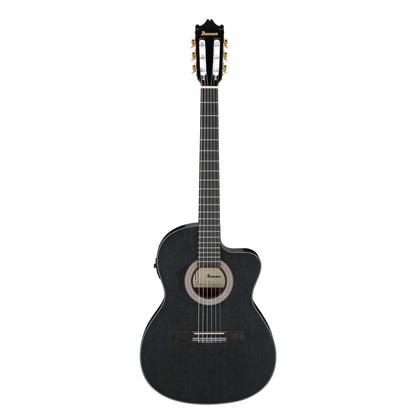 Ibanez GA5MHTCE-WK - Classical Acoustic Electric Guitar | Weathered Black Open Pore