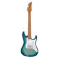Ibanez AZ22S1F-TXB Electric Guitar | Transparent Turquoise Burst
