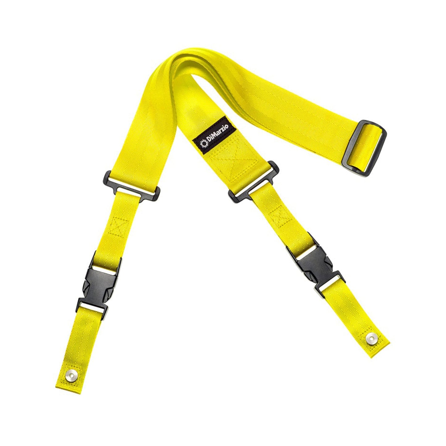 DiMarzio DD2200Y ClipLock Guitar Strap | Neon Yellow