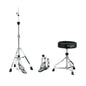 TAMA HED3R – 3-Piece Hardware Kit | Black & Chrome