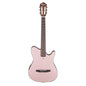 Ibanez FRH10N-RGF Nylon Acoustic Electric Guitar | Rose Gold Metallic Flat