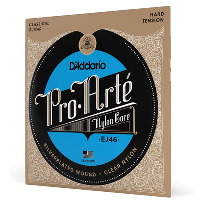 D'Addario EJ46 Pro-Arté Nylon Classical Guitar Strings Hard Tension