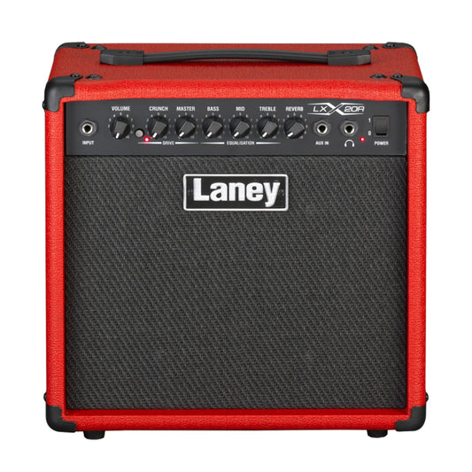 Laney LX20R-RED 20W Guitar Practice Combo Amp | Red