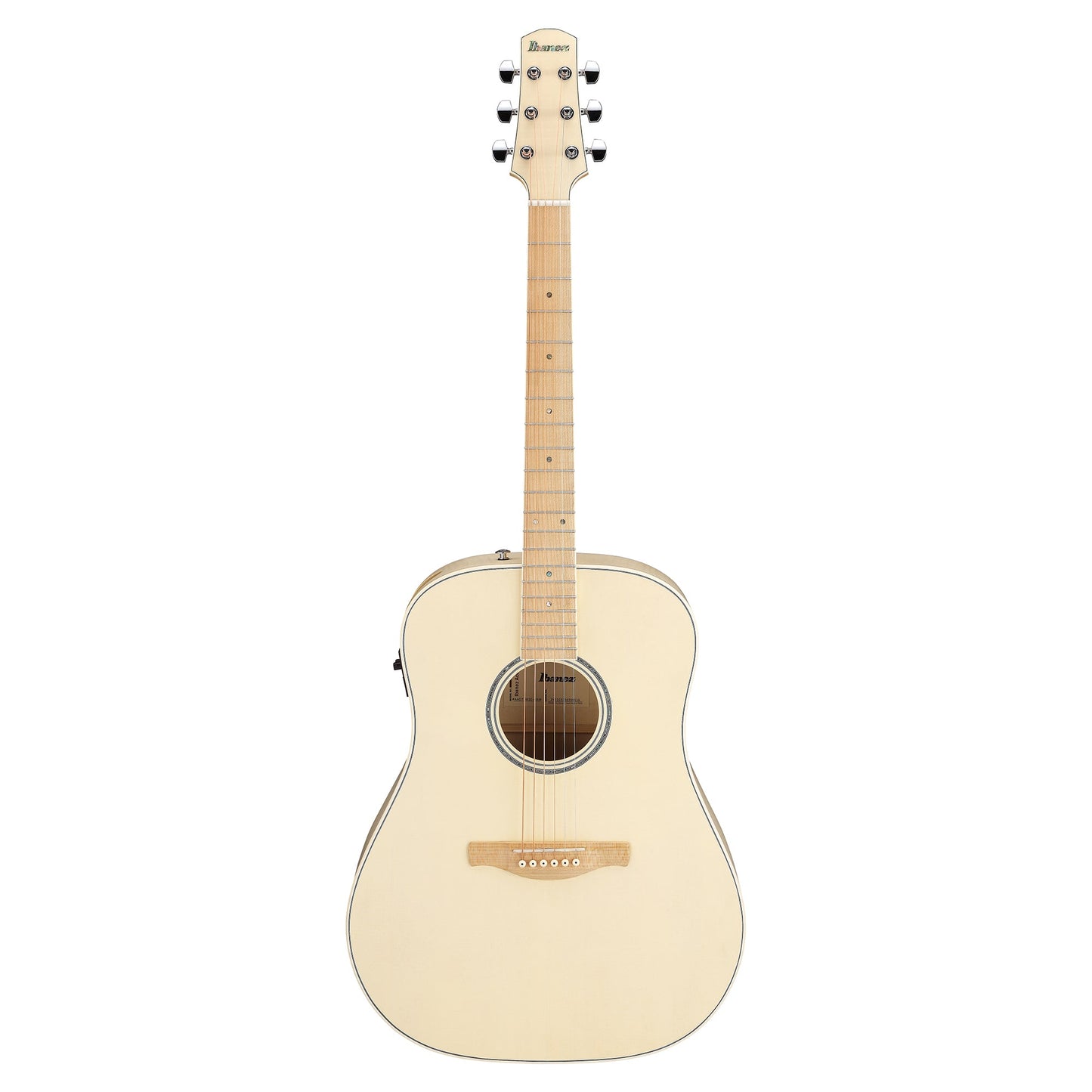 Ibanez AAD77M1E-OAW - Acoustic Electric Guitar | Open Pore Antique White