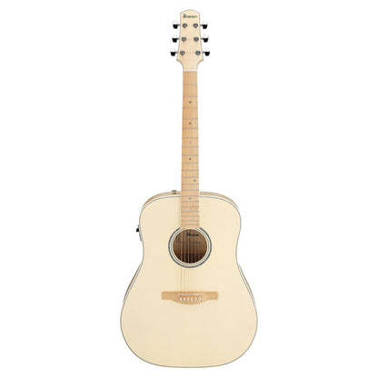 Ibanez AAD77M1E-OAW - Acoustic Electric Guitar | Open Pore Antique White
