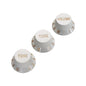 DiMarzio DM2111W Vintage Strat Replacement Knobs | White