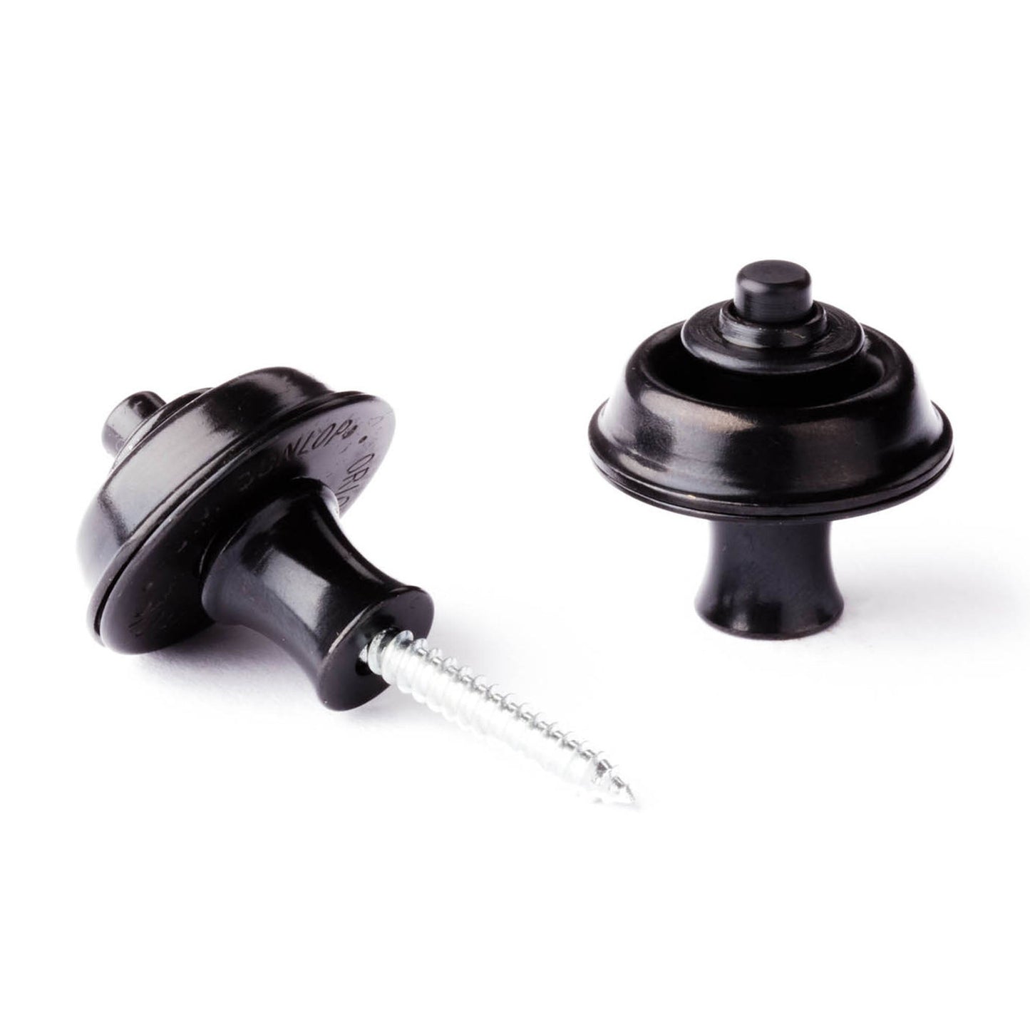 Dunlop SLS1103BK Straplok Original Retainers | Black