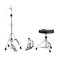 TAMA HED3G – 3-Piece Hardware Kit | Black and Chrome